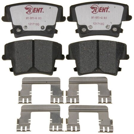 R/M Brakes BRAKE PADS OEM OE Replacement Hybrid Technology Includes Mounting Hardware EHT1057H
